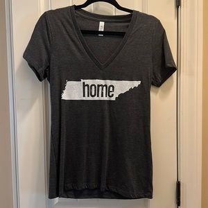 Tennessee “Home” v-neck t-shirt